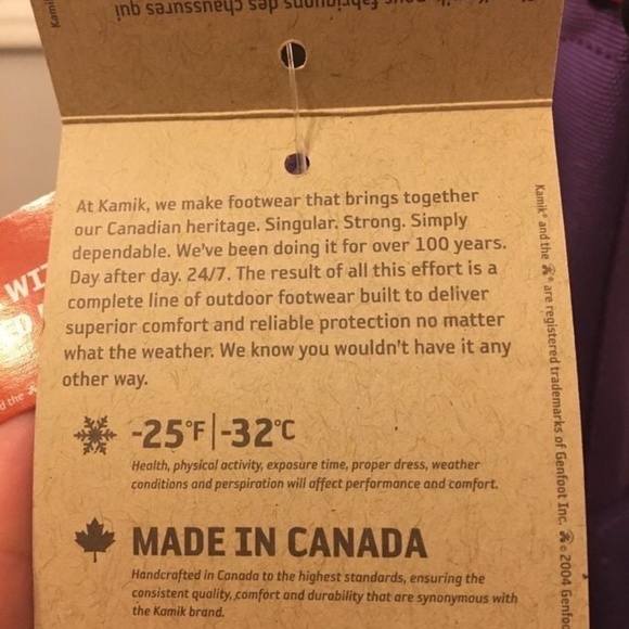 BRAND NEW youth girl kamik snowcub winter / snow boots size 4Y (-32C) - Picture 4 of 6